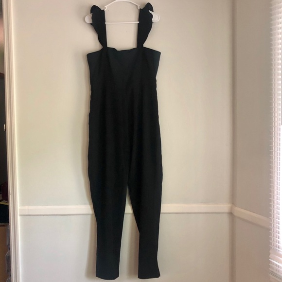 NWT Cupcakes & Cashmere Black Well-Suited Jumpsuit - Picture 10 of 14